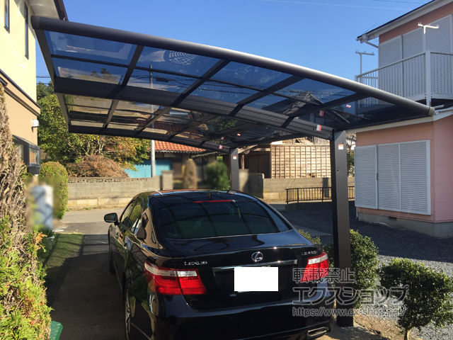 茨城県小美玉市ののカーポート レイナポートグラン　積雪〜20cm対応 施工例