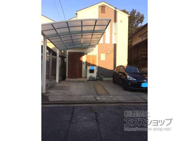 広島県広島市ののカーポート レイナポートグラン　積雪〜20cm対応 施工例