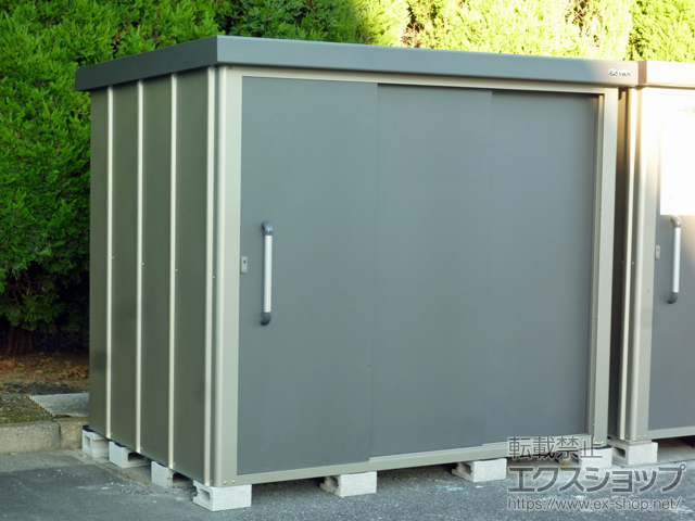 埼玉県熊谷市のの物置・屋外倉庫 エスケーエイト SK8-100 一般型 2200×1600×1940 SK8-100-GK 施工例