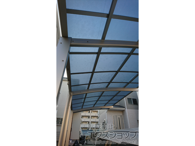 京都府京都市ののカーポート レイナポートグラン 縦連棟　積雪〜20cm対応 施工例