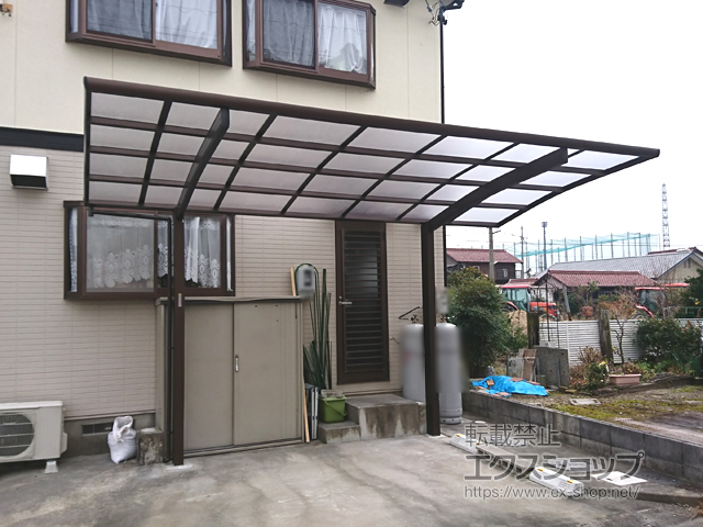 愛知県一宮市ののカーポート レイナポートグランZ　積雪〜20cm対応 施工例
