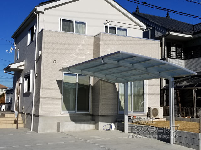 埼玉県白岡市ののカーポート レイナポートグラン　積雪〜20cm対応 施工例