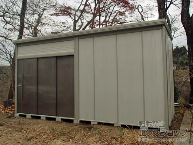 宮城県仙台市のの物置・屋外倉庫 Mr.トールマンダンディ 多雪型 5079×1922×2570 JN-S5019-Ｂ 施工例