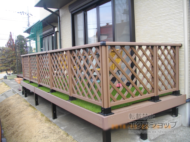 神奈川県秦野市ののウッドデッキ ひとと木2 施工例