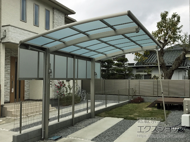 千葉県柏市ののカーポート レイナポートグラン　積雪〜20cm対応 施工例