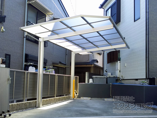 神奈川県横浜市ののカーポート エフルージュグラン　積雪〜20cm対応 施工例