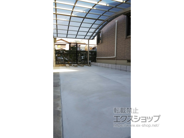 大阪府枚方市ののカーポート レイナツインポートグラン　積雪〜20cm対応 施工例