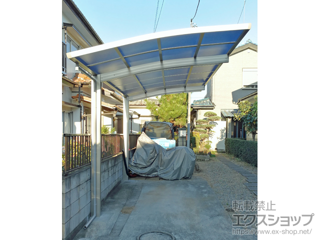 埼玉県北本市ののカーポート レイナポートグラン　積雪〜20cm対応 施工例