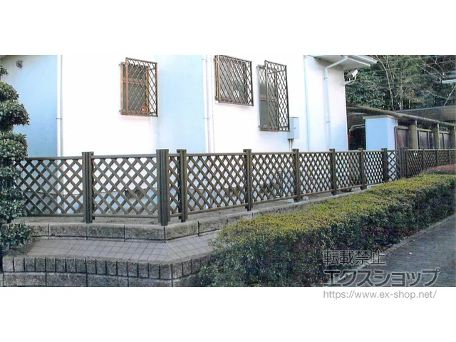 ��ʌ�����s��LIXIL ���N�V��(TOEX)�̃t�F���X�E��E�� �X�e�C�E�b�h�t�F���XM1�^ �Ԏd�؂�^�C�v �{�H��