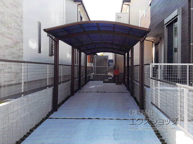 愛知県名古屋市ののカーポート レイナワンポートグラン 縦連棟　積雪〜20cm対応 施工例