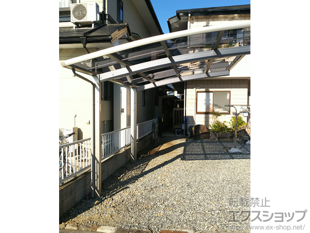 兵庫県加東市ののカーポート レイナポートグランZ　積雪〜20cm対応 施工例