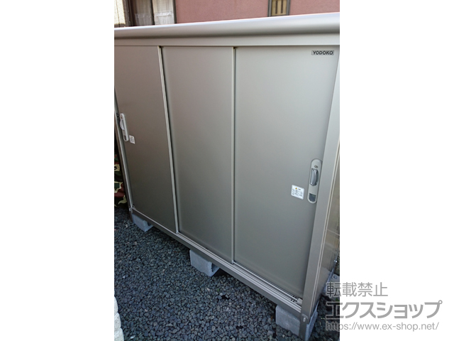 神奈川県小田原市のの物置・屋外倉庫 エスモ 一般型 1650×520×1501 ESE-1605E-SS 施工例