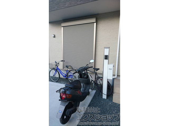 兵庫県高砂市のLIXIL リクシル（トステム）の窓シャッター リフォームシャッター イタリヤ 手動式 施工例