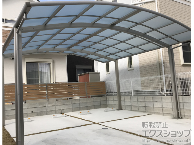 福岡県福岡市ののカーポート レイナツインポートグラン　積雪〜20cm対応 施工例