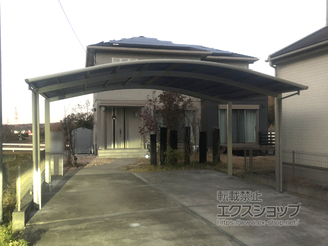 千葉県千葉市ののカーポート レイナツインポートグラン　積雪〜20cm対応 施工例