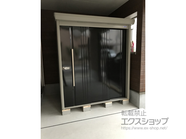 愛知県名古屋市のの物置・屋外倉庫 Mr.ストックマンダンディ 一般型 1832×1406×2110 ND-1814-K 施工例