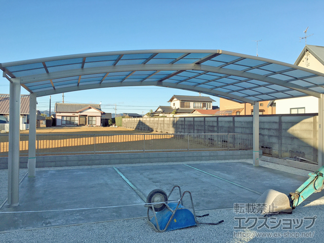 静岡県浜松市ののカーポート レイナトリプルポートグラン　積雪〜20cm対応 施工例