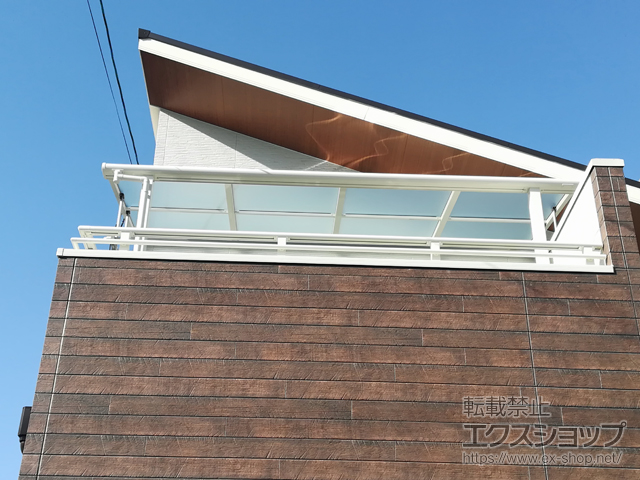 兵庫県尼崎市ののテラス屋根 ヴェクターテラス F型 テラスタイプ 単体 積雪〜20cm対応 施工例