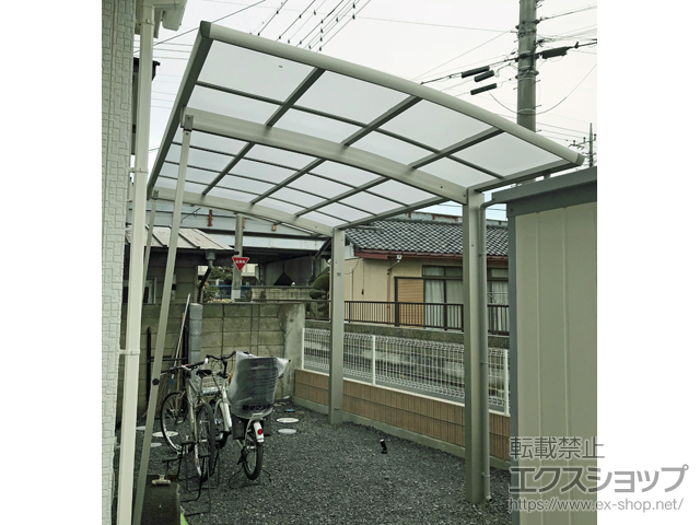 群馬県桐生市ののカーポート レイナポートグラン　積雪〜20cm対応 施工例