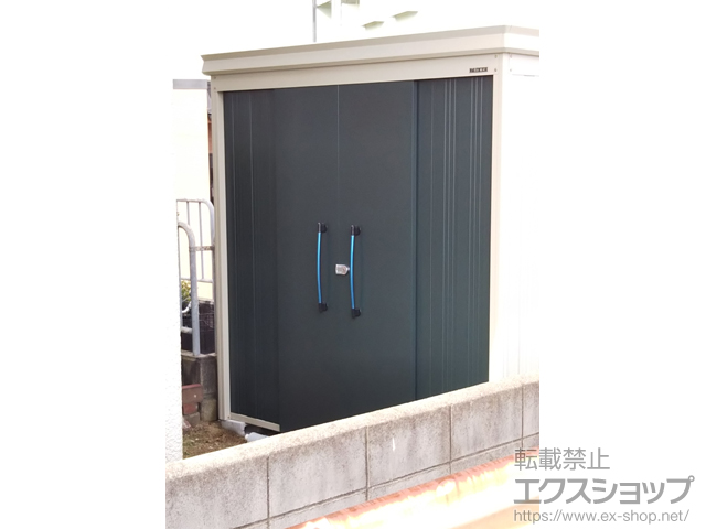 兵庫県神戸市のの物置・屋外倉庫 ガーデンハウス DM-Z2121-G 豪雪地型 2123×2123×2120 DM-Z2121-G-MG 施工例