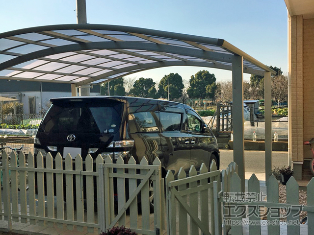 埼玉県越谷市ののカーポート レイナツインポートグラン　積雪〜20cm対応 施工例