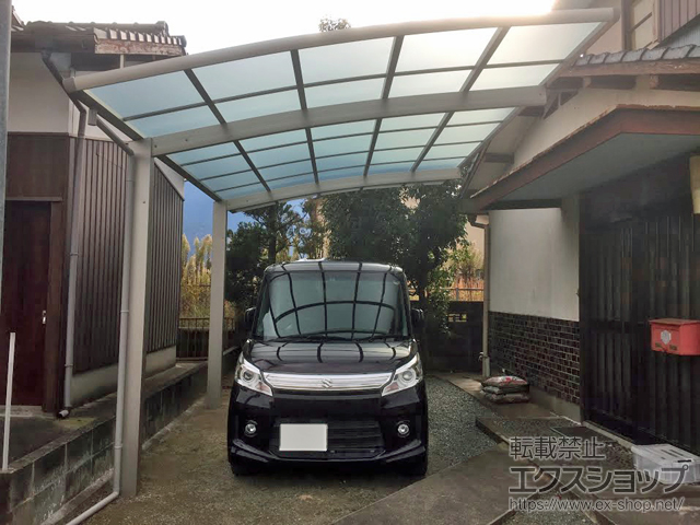 福岡県久留米市ののカーポート レイナポートグラン　積雪〜20cm対応 施工例