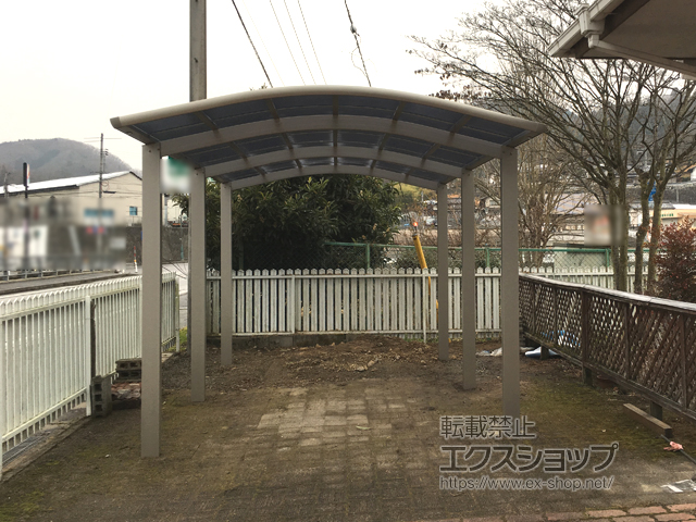 広島県庄原市ののカーポート レイナワンポートグラン50 積雪50cm対応 施工例
