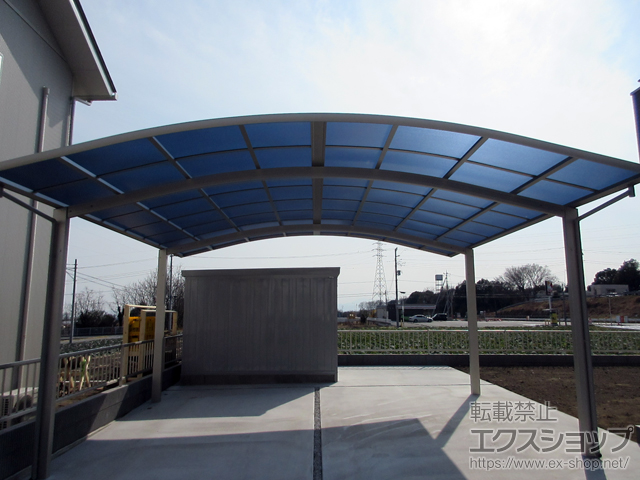 群馬県北群馬郡吉岡町ののカーポート レイナツインポートグラン　積雪〜20cm対応 施工例