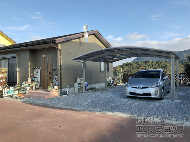 鹿児島県鹿児島市ののカーポート レイナツインポートグラン　積雪〜20cm対応 施工例