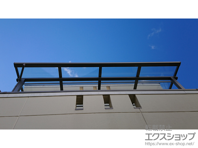 愛知県名古屋市ののバルコニー・ベランダ屋根 スピーネ F型 屋根タイプ 単体 積雪〜20cm対応 施工例