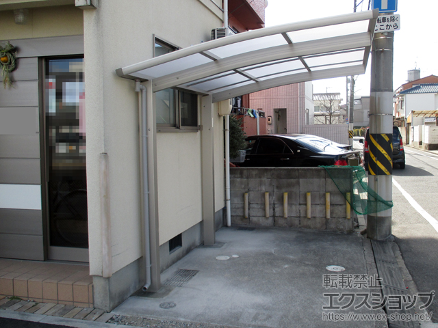 広島県広島市ののサイクルポート・駐輪場 プレシオスポート ミニ 積雪〜20cm対応 施工例