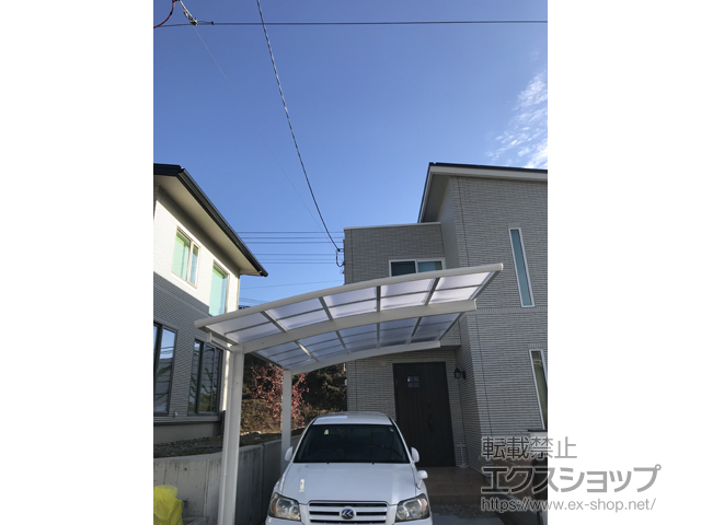 兵庫県西宮市ののカーポート レイナポートグラン　積雪〜20cm対応 施工例