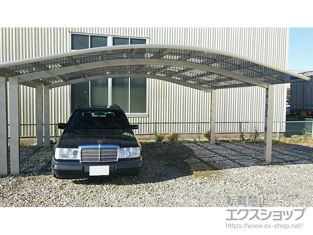 埼玉県吉川市ののカーポート レイナツインポートグラン　積雪〜20cm対応 施工例