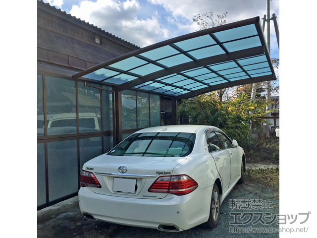 福岡県八女郡広川町ののカーポート レイナポートグラン　積雪〜20cm対応 施工例