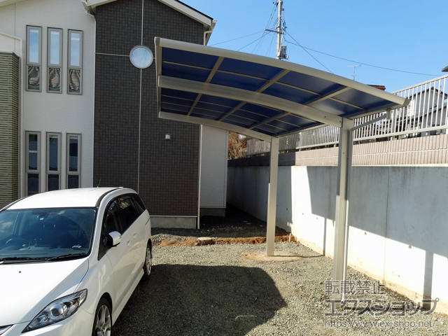 福島県いわき市ののカーポート レイナポートグラン　積雪〜20cm対応 施工例