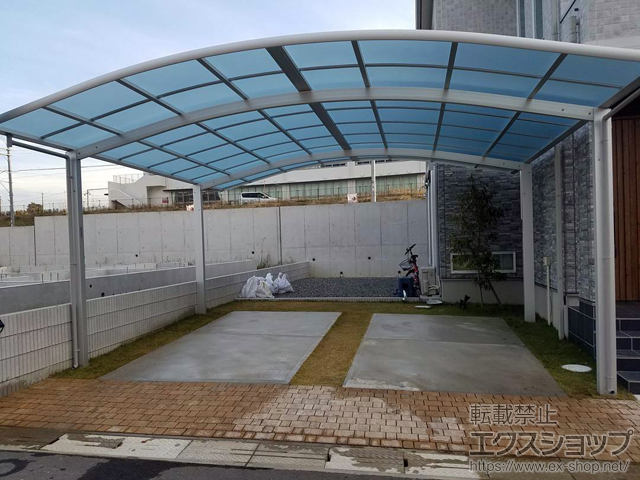 大阪府和泉市ののカーポート レイナツインポートグラン　積雪〜20cm対応 施工例