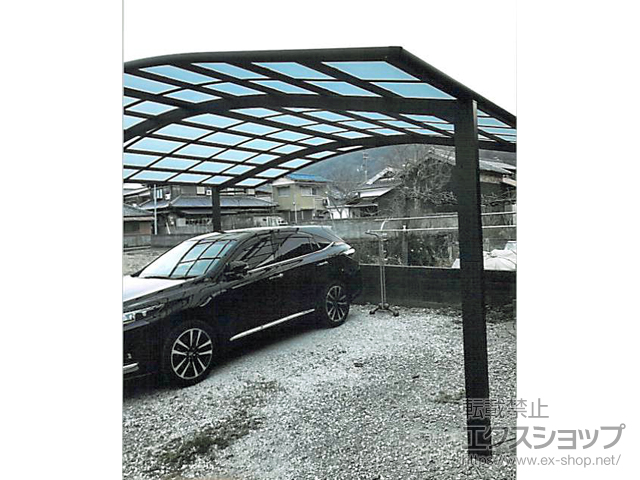 兵庫県加古川市ののカーポート レイナツインポートグラン　積雪〜20cm対応 施工例