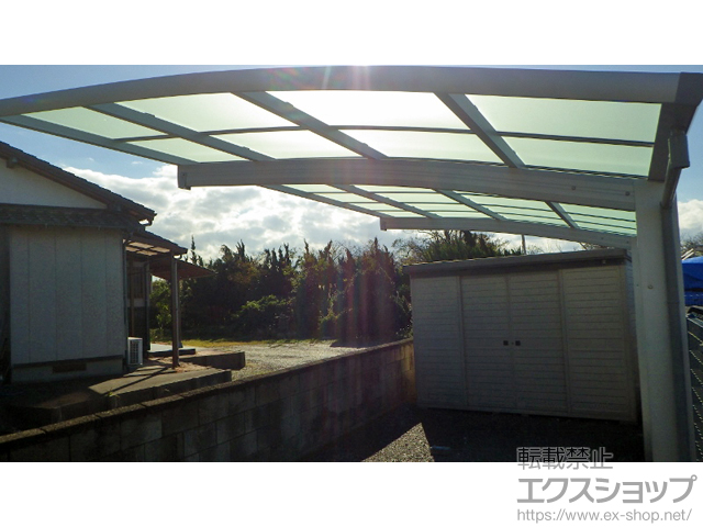 千葉県富津市ののカーポート レイナポートグラン　積雪〜20cm対応 施工例