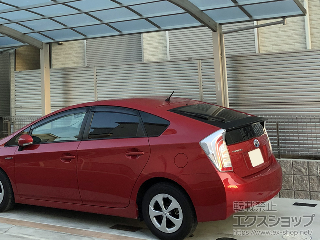 兵庫県神戸市ののフェンス・柵 ミエーネフェンス 目隠しルーバータイプ 2段支柱 自立建て用 施工例