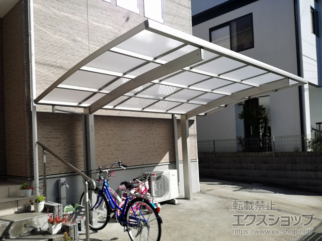 千葉県千葉市ののカーポート プレシオスポート 積雪〜20cm対応 施工例
