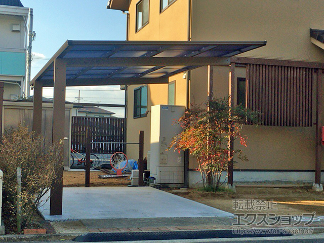 香川県高松市ののカーポート エフルージュグラン　積雪〜20cm対応 施工例