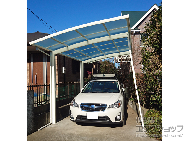 千葉県野田市ののカーポート レイナポートグラン　積雪〜20cm対応 施工例