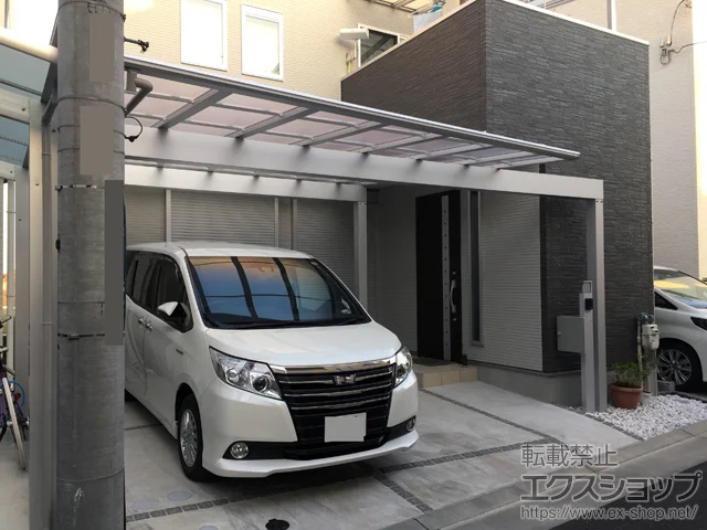 ���Ɍ���ˎs��YKKAP�̃J�[�|�[�g �G�t���[�W�� �c�C�� �ϐ�`20cm�Ή� �{�H��