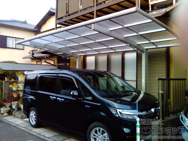 滋賀県大津市ののカーポート レイナポートグラン　積雪〜20cm対応 施工例