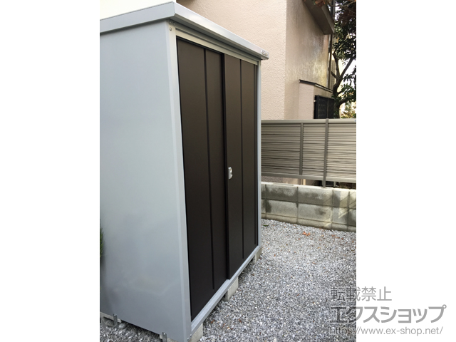 東京都世田谷区のの物置・屋外倉庫 ロータス LS-1307 一般型 1320×700×1800 LS-1307-CB 施工例