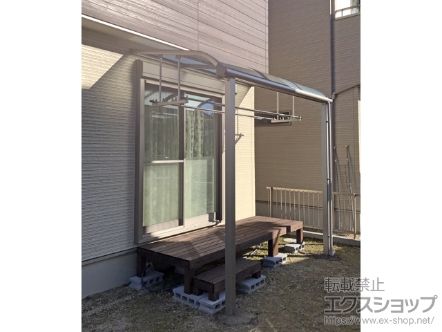 愛知県一宮市ののテラス屋根 ヴェクターテラス R型 テラスタイプ 単体 積雪〜20cm対応 施工例
