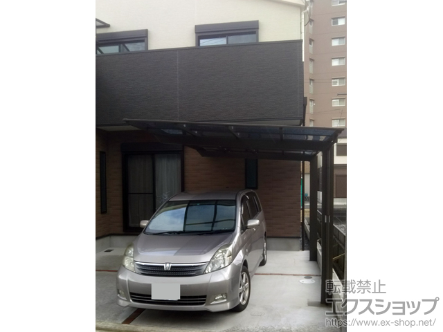 大阪府大阪狭山市ののカーポート ソリッドポート 積雪〜20cm対応 施工例