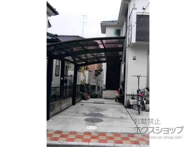 千葉県柏市ののカーポート レイナポートグラン　積雪〜20cm対応 施工例