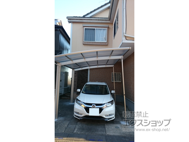 埼玉県久喜市ののカーポート レイナポートグラン　積雪〜20cm対応 施工例