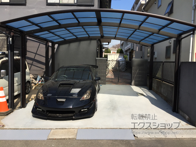 東京都八王子市ののカーポート レイナツインポートグラン　積雪〜20cm対応 施工例